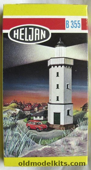 Heljan HO Lighthouse - HO Structure, B335 plastic model kit